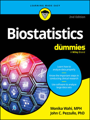 cover image of Biostatistics For Dummies